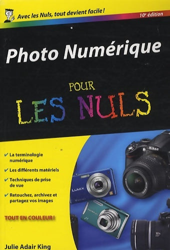 Photo numérique 10e poche pour les nuls - Julie Adair King -  Pour les nuls - Livre