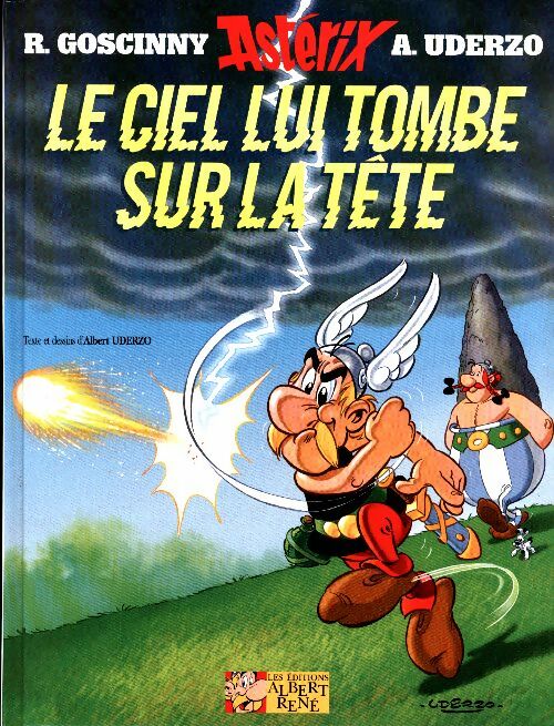 Astérix Tome XXIII : Le ciel lui tombe sur la tête - Albert Uderzo -  Astérix - Livre