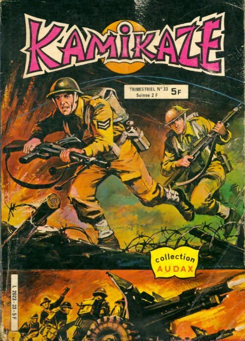 Kamikaze n°33 - Collectif -  Kamikaze - Livre