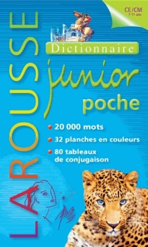 Dictionnaire Larousse Junior. 7/11 ans CE/CM - Corinne Schullbaum -  Larousse de poche - Livre