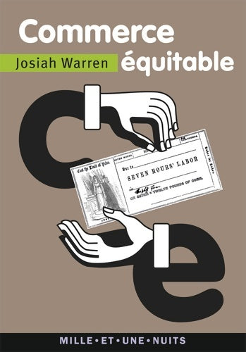 Commerce équitable - Josiah Warren -  La petite collection - Livre