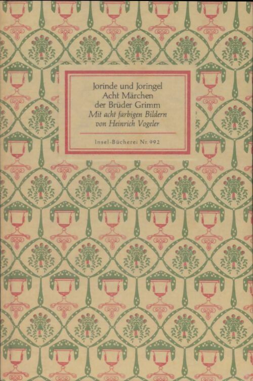 Acht mârchen der brûder Grimm - Heinrich Vogeler -  Insel Bücherei - Livre
