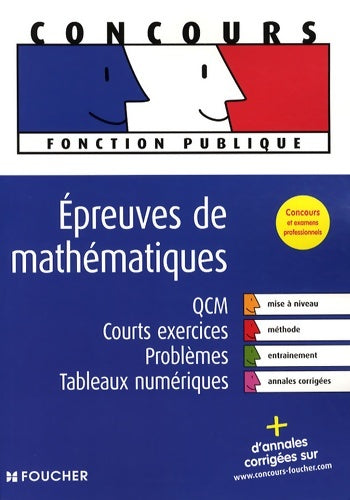 épreuves de mathématiques concours et examens professionnels - Denise Laurent -  Concours Enseignement - Livre
