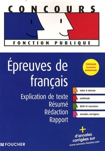épreuves de français concours et examens professionnels - Thierry Marquetty -  épreuve - Livre