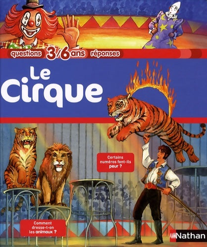 Cirque - Séverine Onfroy -  Questions-réponses - Livre