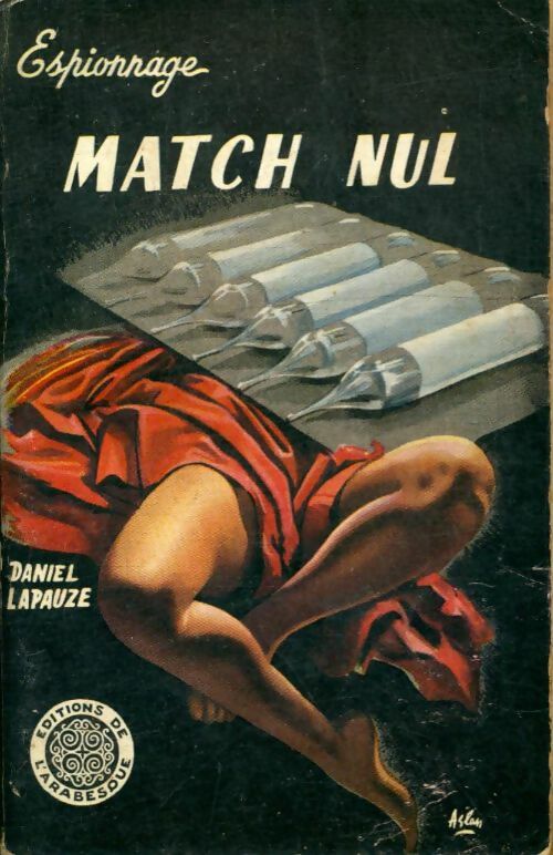 Match nul - Daniel Lapauze -  Espionnage - Livre