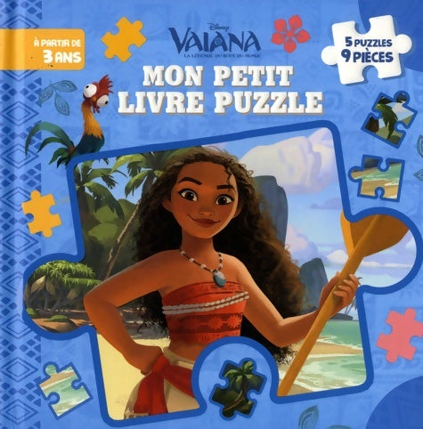 Vaiana. Mon petit livre puzzle - Collectif -  Mon petit livre puzzle - Livre