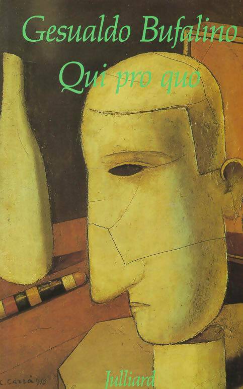 Qui pro quo - Gesualdo Bufalino -  Julliard GF - Livre