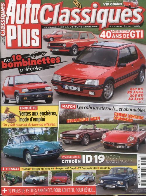 Auto Plus Classiques n°23 - Collectif -  Auto Plus Classiques - Livre