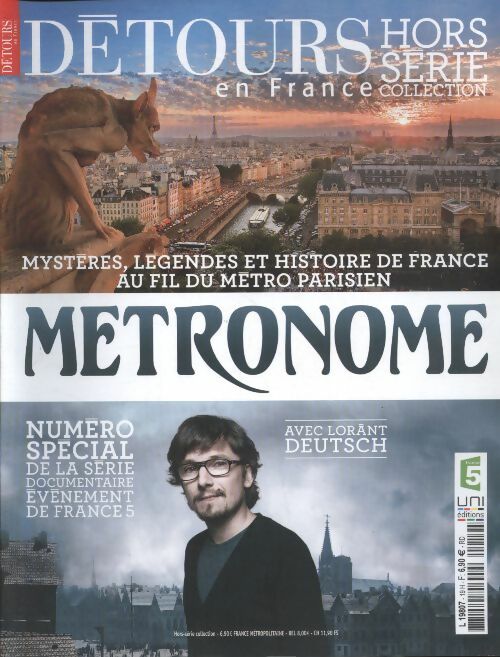 Détours en France Hors Série n°19 : Métronome - Collectif -  Détours en France Hors Série - Livre