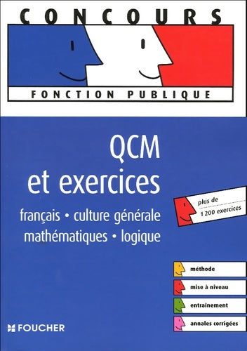 QCM et exercices (ancienne édition) - Thierry Marquetty -  Concours fonction publique - Livre