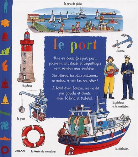 Le port - Stéphane Frattini -  Milan poche - Livre