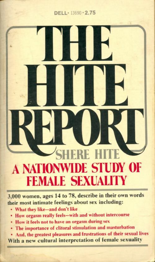 The hite report - Shere Hite -  Dell - Livre