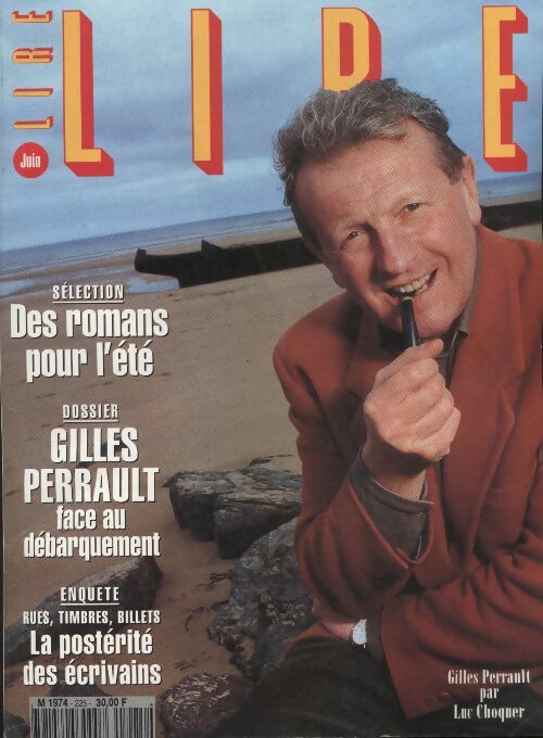Revue Lire n°225 : Gilles Perrault face au débarquement - Collectif -  Revue Lire - Livre