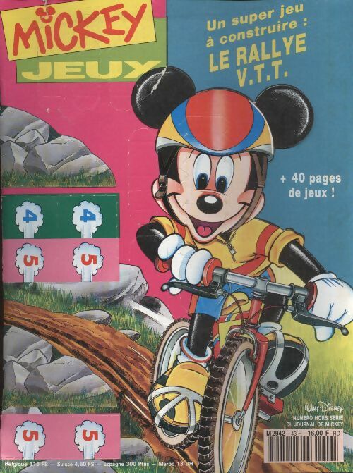 Mickey jeux n°43 - Collectif -  Mickey jeux - Livre