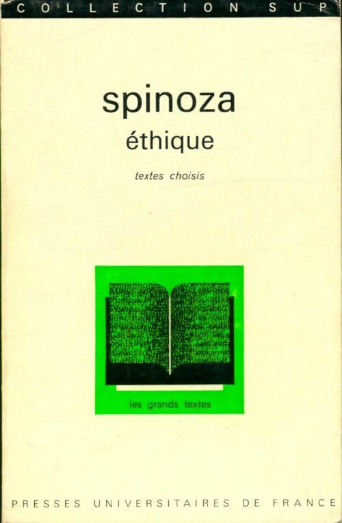 Ethique - Baruch Spinoza -  Sup - Livre