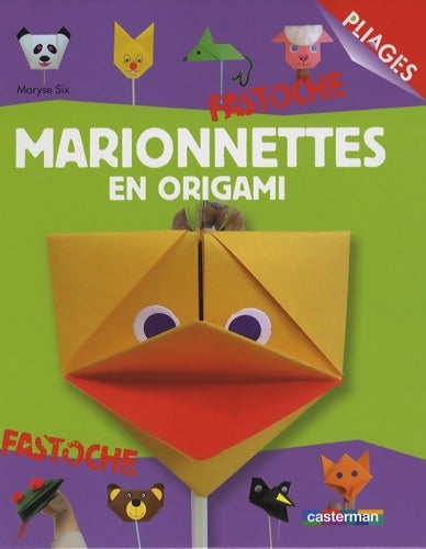 Marionnettes en origami - Maryse Six -  Casterman GF - Livre