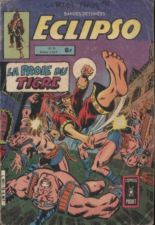 Eclipso n°78 : la proie du tigre - Collectif -  Eclipso - Livre