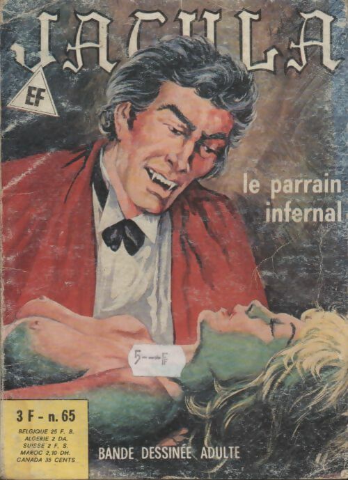Jacula n°65 : le parrain infernal - Collectif -  Jacula - Livre