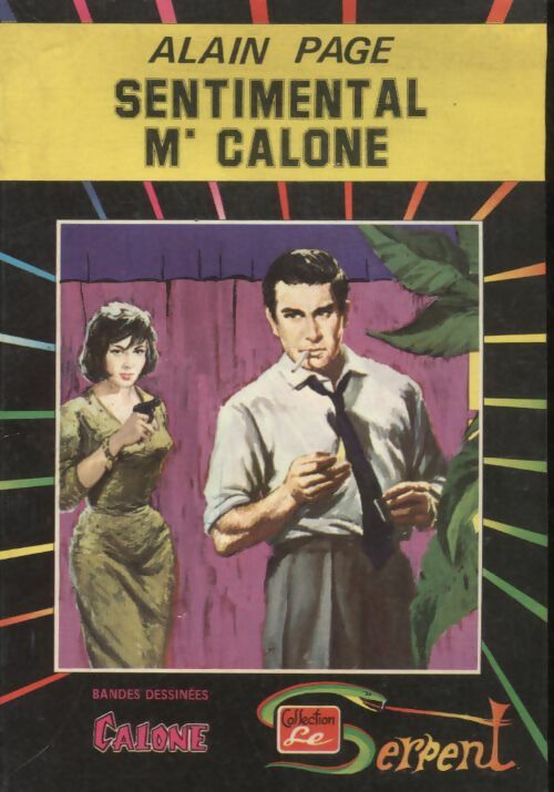 Le Serpent n°8 : sentimental M Calone (Alain Page) - Collectif -  Le Serpent - Livre