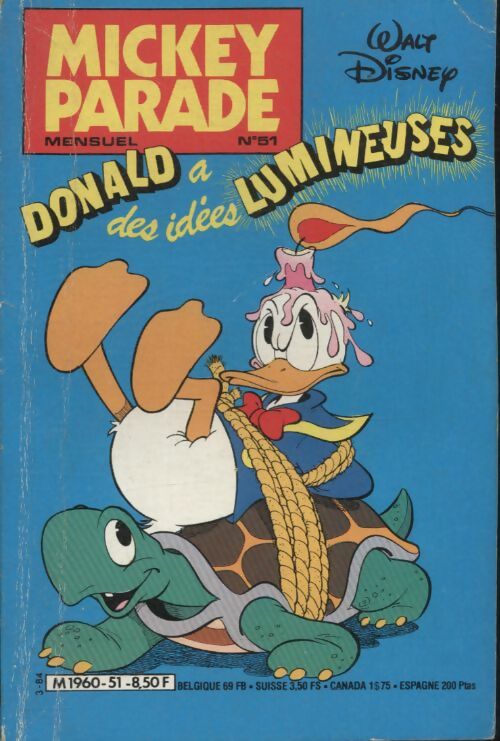 Mickey-parade n°51 - Collectif -  Mickey-parade - Livre