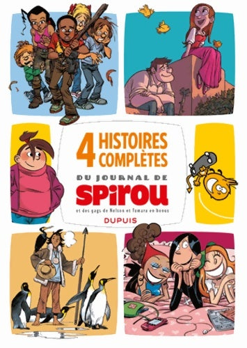 4 histoires complètes du journal de Spirou - Collectif -  Spirou - Livre