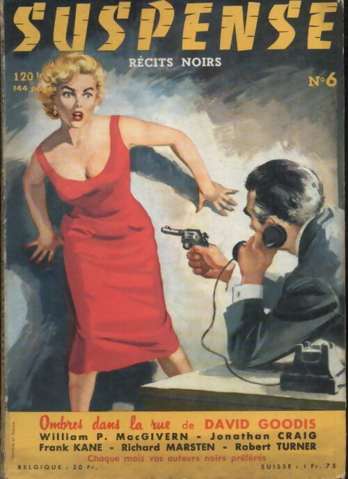 Suspense n°6 - Collectif -  Suspense - Livre