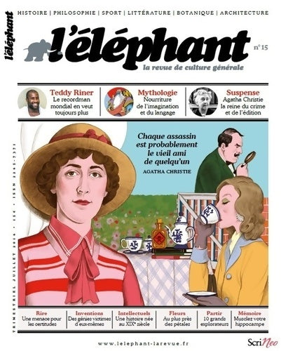 L'éléphant : La revue 15 (15) - Collectif -  Scrineo GF - Livre