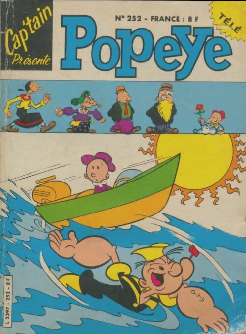 Popeye n°252 - Collectif -  Popeye - Livre