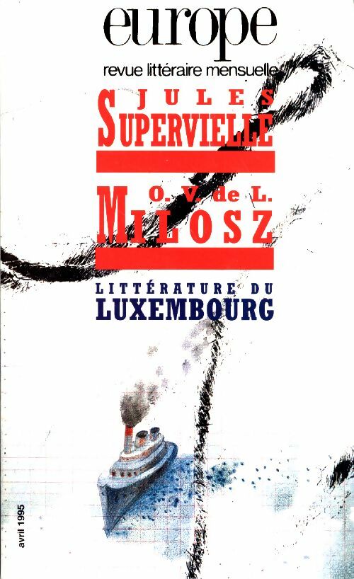 Europe Revue n°792 : Jules Supervielle - Collectif -  Europe Revue - Livre