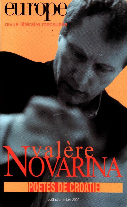 Europe Revue n°880-881 : Valère Novarina - Collectif -  Europe Revue - Livre