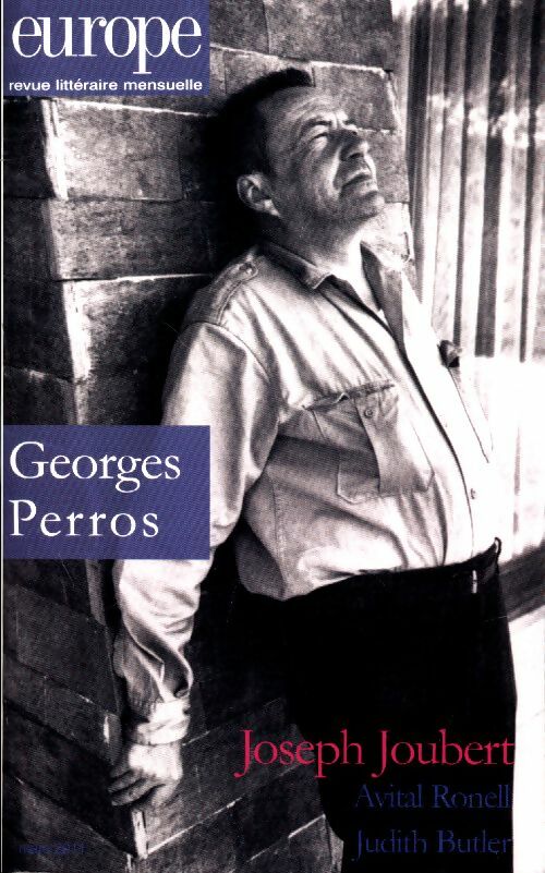 Europe n°983 : Georges Perros / Joseph Joubert - Collectif -  Europe Revue - Livre