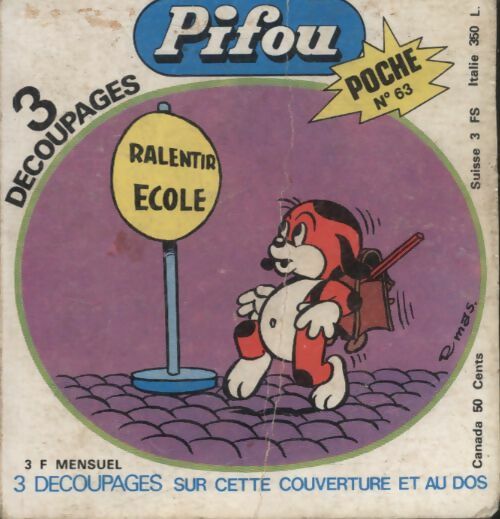 Pifou poche n°63 - Collectif -  Pifou poche - Livre