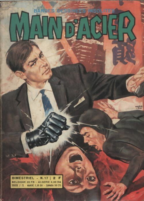 Main d'acier n°17 : Danger M - Collectif -  Main d'acier - Livre