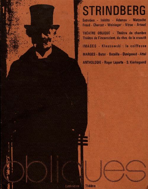 Obliques : Strindberg - Collectif -  Obliques - Livre