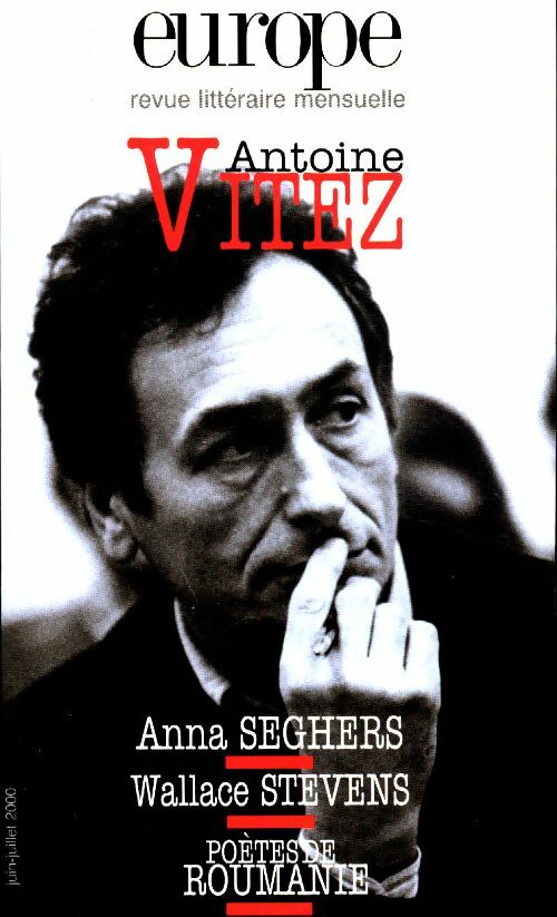 Europe n°854-855 : Antoine Vitez - Collectif -  Europe Revue - Livre
