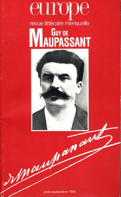 Europe n°772-773 : Guy de Maupassant - Collectif -  Europe Revue - Livre