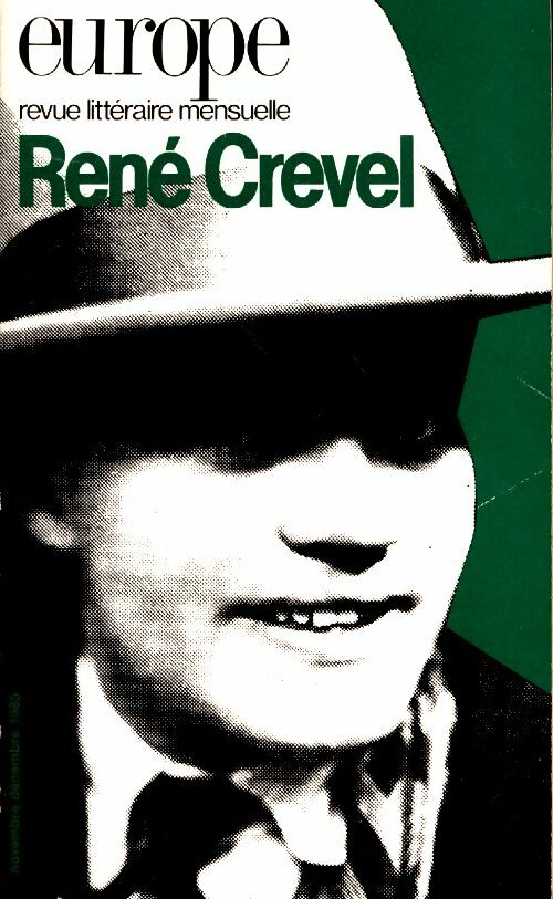 Europe n°679-680 : René Crevel - Collectif -  Europe Revue - Livre