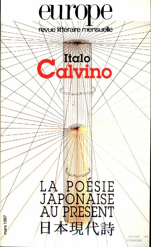 Europe n°815 : Italo Calvino - Collectif -  Europe Revue - Livre