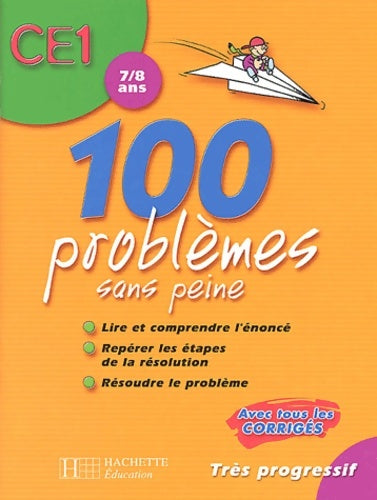 100 problèmes sans peine CE1 - Daniel Berlion -  100 problèmes sans peine - Livre