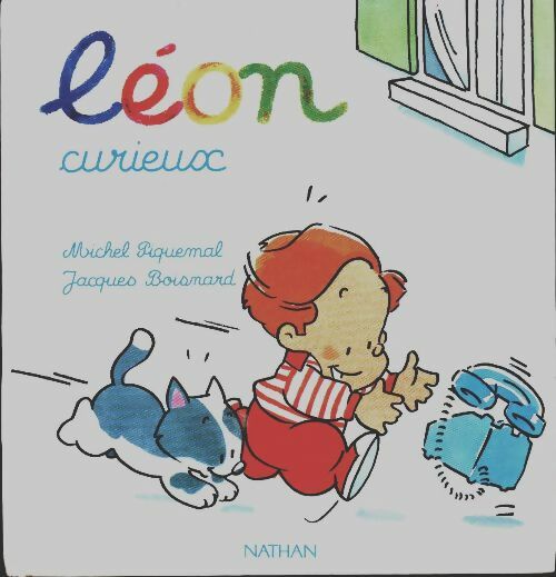 Léon curieux - Piquemal -  Nathan GF - Livre