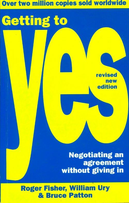 Getting to yes - Roger Fisher -  Century - Livre