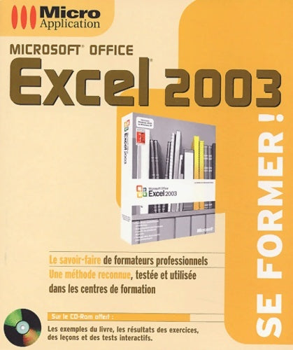Excel 2003 - Agie Informatique Sarl -  Se former - Livre