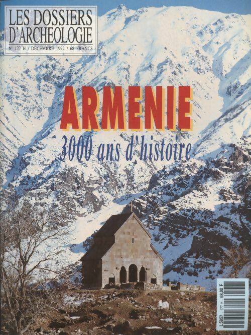 Les dossiers d'archéologie n°177 : Armenie, 3000 ans d'histoire - Collectif -  Les dossiers d'archéologie - Livre