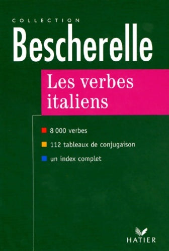 Les verbes italiens 8000 verbes édition 97 - L. Cappelletti -  Bescherelle - Livre