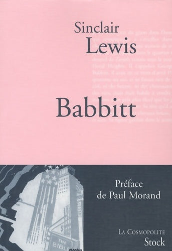 Babbitt - Sinclair Lewis -  La cosmopolite - Livre