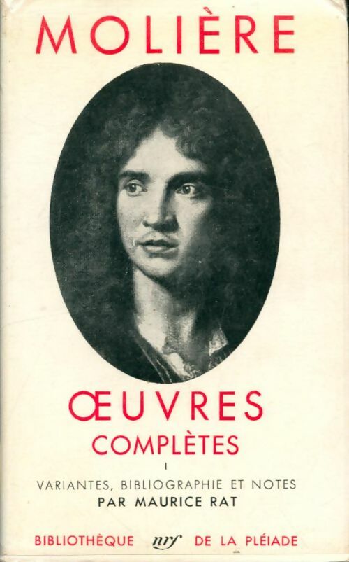 Oeuvres complètes Tome I - Molière -  La Pléiade - Livre