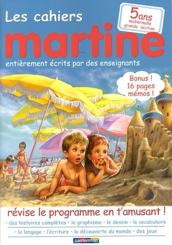 Martine - cahiers de vacances 3 - Marlier Marcel -  Les cahiers Martine - Livre