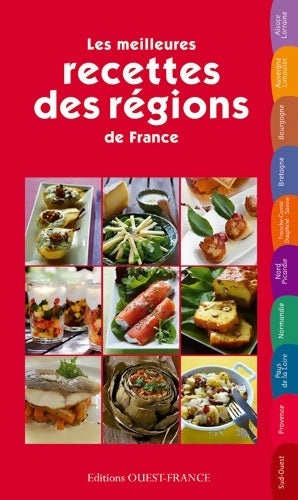 Les meilleures recettes des régions de France - Collectif -  Ouest France GF - Livre
