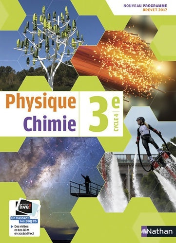 Physique-chimie 3e 2017 - Jean-Luc Azan -  Nathan GF - Livre